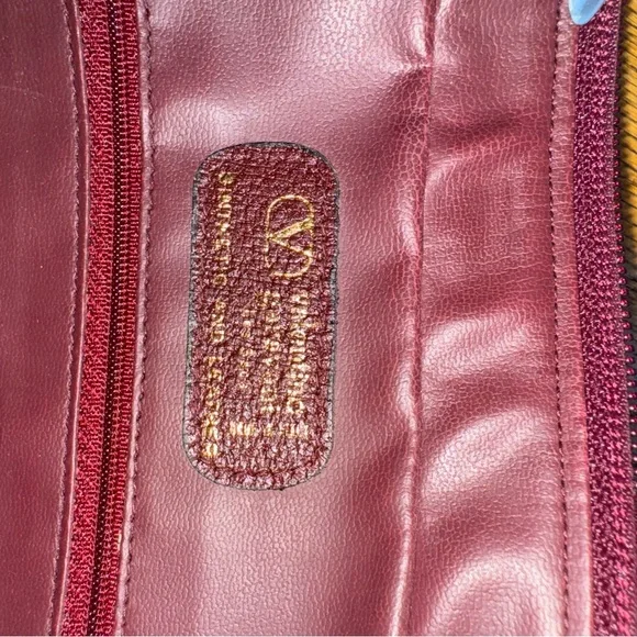 Vintage Valentino Burgundy Bag - Picture 8 of 9